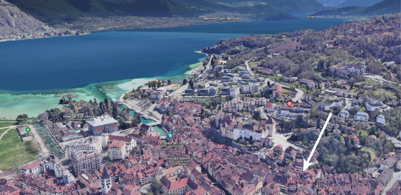 Coup De Coeur Au Pied Du Chateau - Nice Studio Ideally Located آنسي المظهر الخارجي الصورة